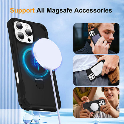Protective Magnetic Stand Case for iPhone 16 Pro Max