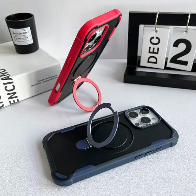 Protective Magnetic Stand Case for iPhone 16 Pro Max