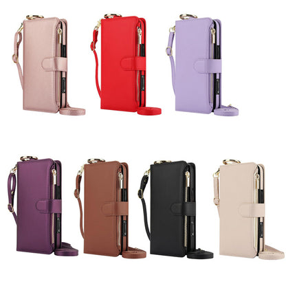 Crossbody Handle Wallet Case for iPhone 16 Pro Max