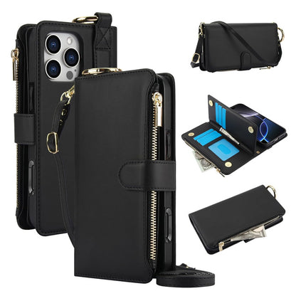 Crossbody Handle Wallet Case for iPhone 16 Pro Max