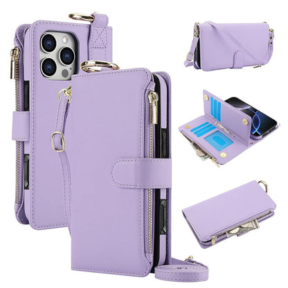 Crossbody Handle Wallet Case for iPhone 16 Pro Max