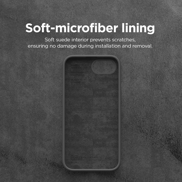 Microfiber Silicone Case for iPhone 17e