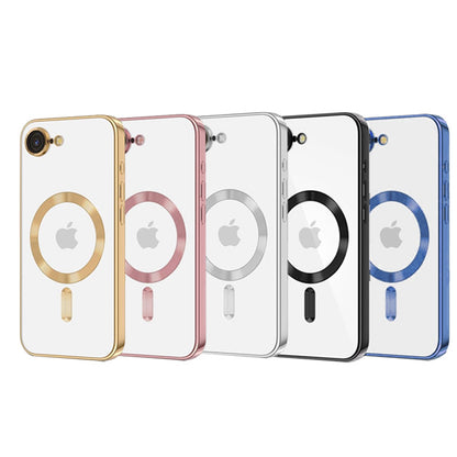 Magnetic Chrome TPU Camera Cover Case for iPhone 17e