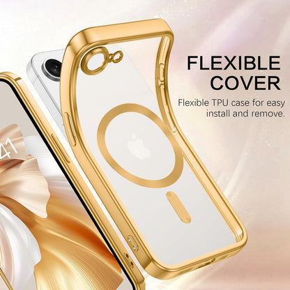 Magnetic Chrome TPU Camera Cover Case for iPhone 17e