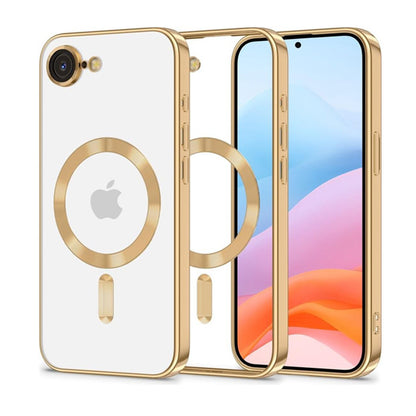 Magnetic Chrome TPU Camera Cover Case for iPhone 17e