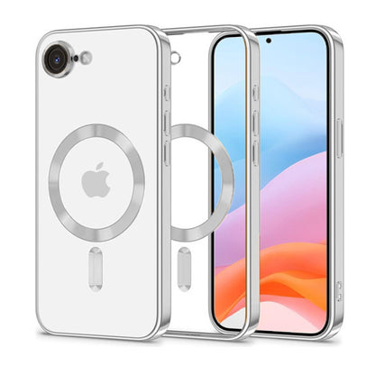 Magnetic Chrome TPU Camera Cover Case for iPhone 17e