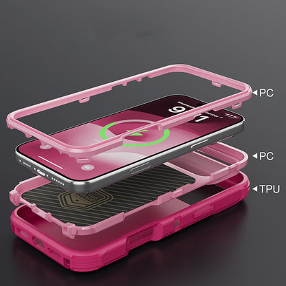 Hybrid Heavy Duty Magnetic Case for iPhone 17