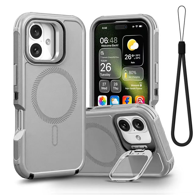 Hybrid Heavy Duty Magnetic Case for iPhone 17