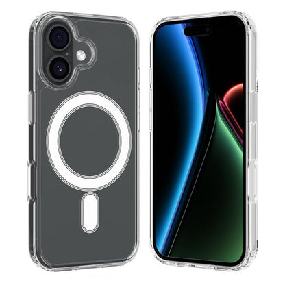Clear Magnetic Hard Case for iPhone 17