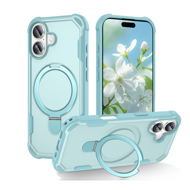 Protective Magnetic Stand Case for iPhone 17