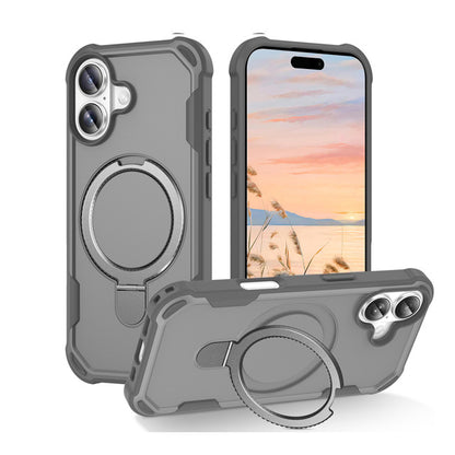 Protective Magnetic Stand Case for iPhone 17