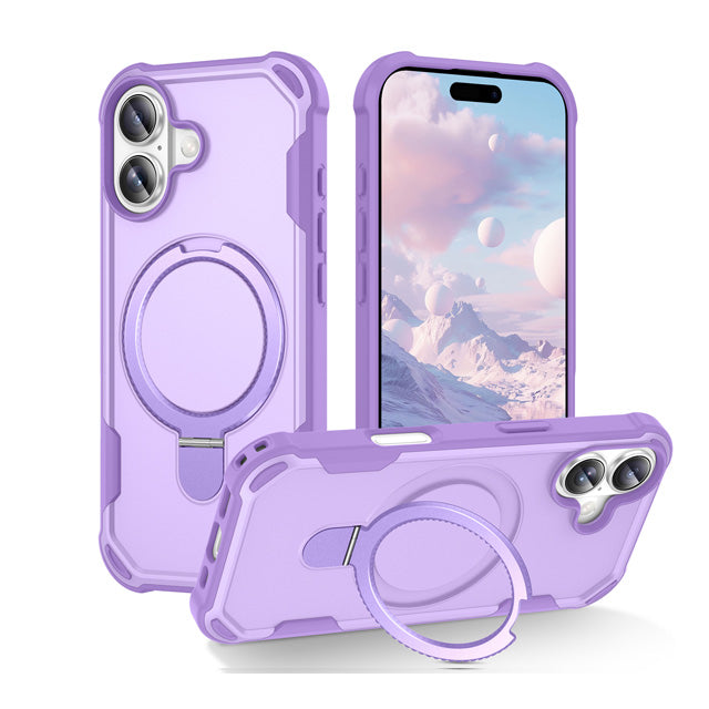 Protective Magnetic Stand Case for iPhone 17