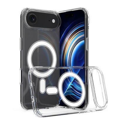 Clear Magnetic Hard Case for iPhone 17 Air