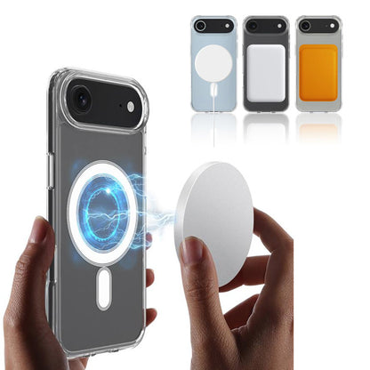 Clear Magnetic Hard Case for iPhone 17 Air