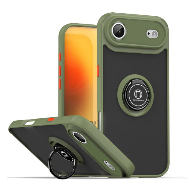 Matte PC TPU Ringstand Case for iPhone Air