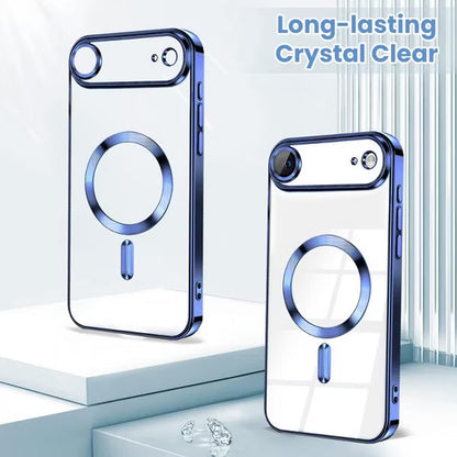 Magnetic Chrome TPU Camera Cover Case for iPhone Air