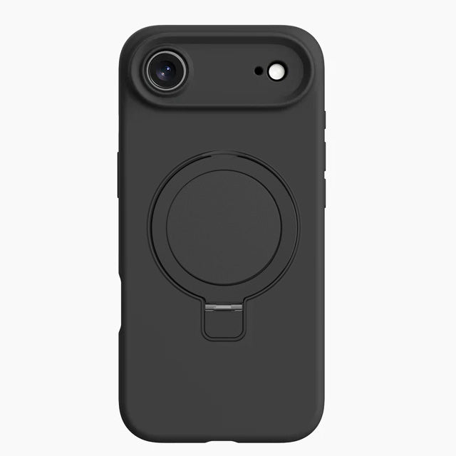 Premium Silicone Ring Stand Magnetic Case for iPhone Air