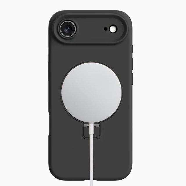 Premium Silicone Ring Stand Magnetic Case for iPhone Air
