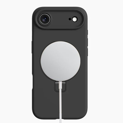 Premium Silicone Ring Stand Magnetic Case for iPhone Air