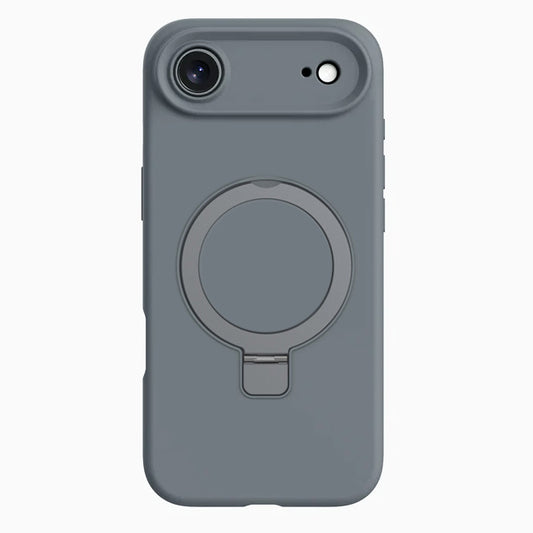 Premium Silicone Ring Stand Magnetic Case for iPhone Air