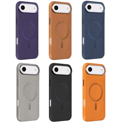L3 Magnetic PU Leather Case for iPhone Air