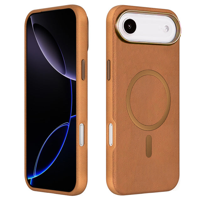 L3 Magnetic PU Leather Case for iPhone Air