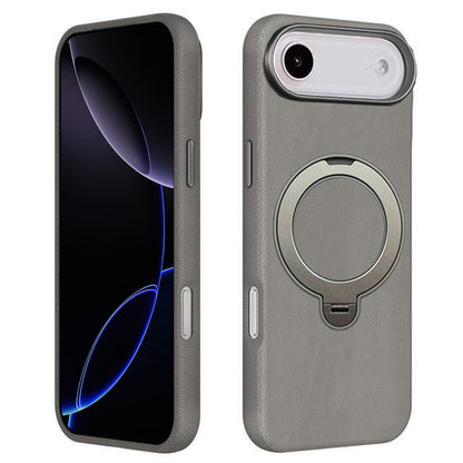 L4 PU Magnetic Ring Stand Case for iPhone Air