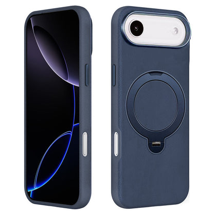 L4 PU Magnetic Ring Stand Case for iPhone Air