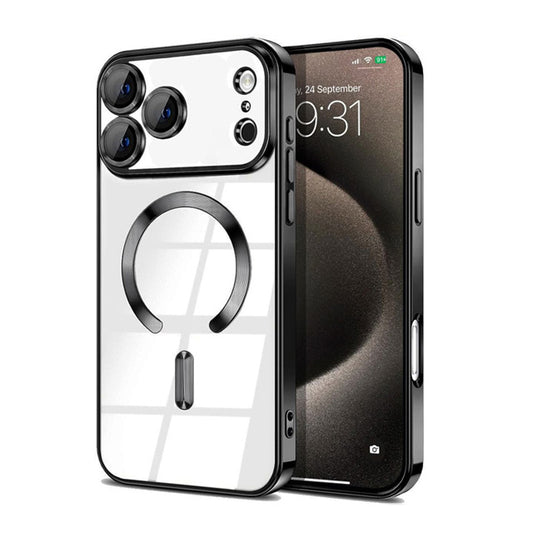 Magnetic Chrome TPU Camera Cover for iPhone 17 Pro