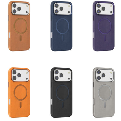 L3 Magnetic PU Leather Case for iPhone 17 Pro