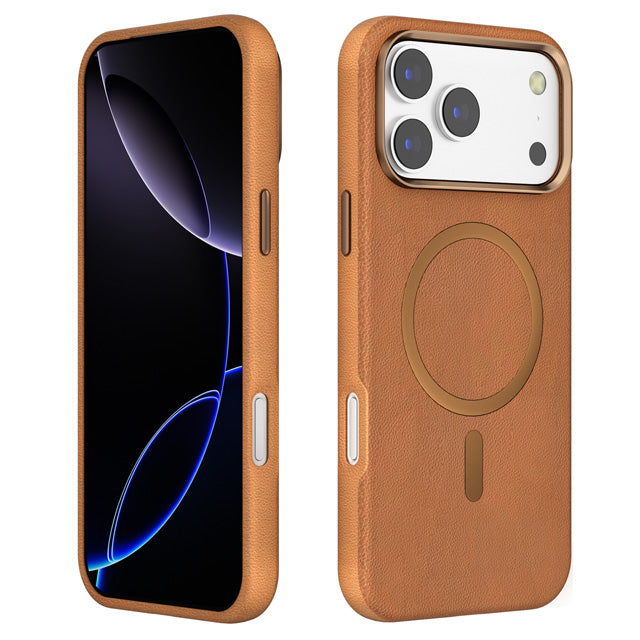 L3 Magnetic PU Leather Case for iPhone 17 Pro