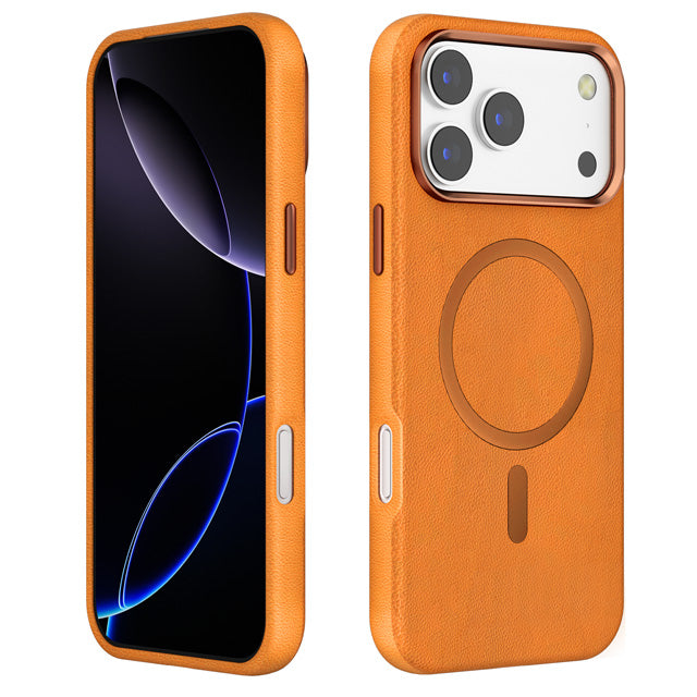 L3 Magnetic PU Leather Case for iPhone 17 Pro
