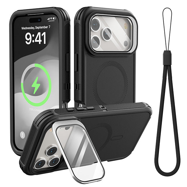 Hybrid Heavy Duty Magnetic Case for iPhone 17 Pro