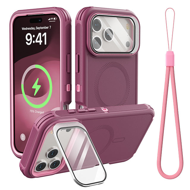 Hybrid Heavy Duty Magnetic Case for iPhone 17 Pro