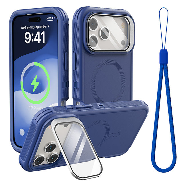 Hybrid Heavy Duty Magnetic Case for iPhone 17 Pro
