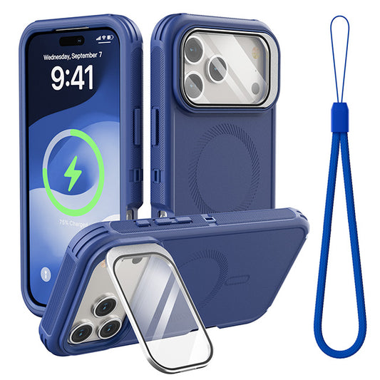 Hybrid Heavy Duty Magnetic Case for iPhone 17 Pro Max