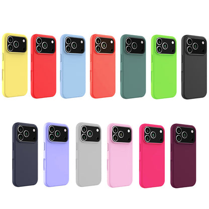 Microfiber Silicone Case for iPhone 17 Pro