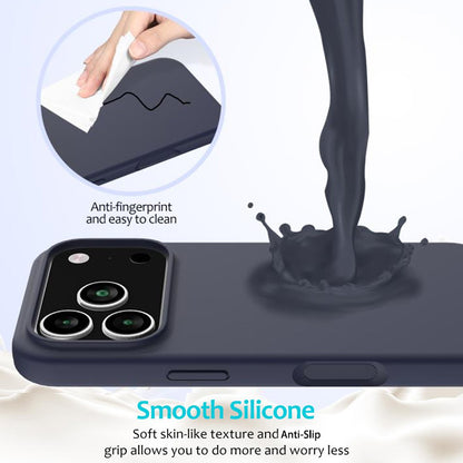 Microfiber Silicone Case for iPhone 17 Pro