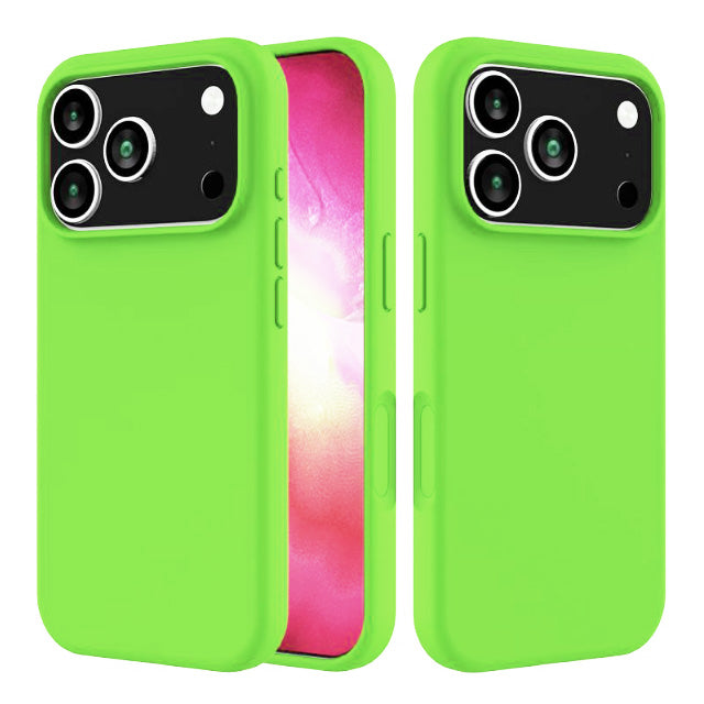 Microfiber Silicone Case for iPhone 17 Pro