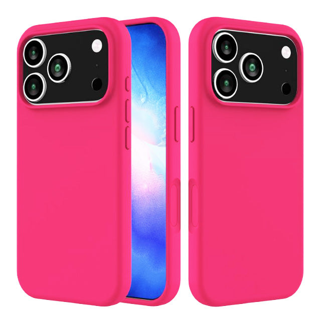 Microfiber Silicone Case for iPhone 17 Pro