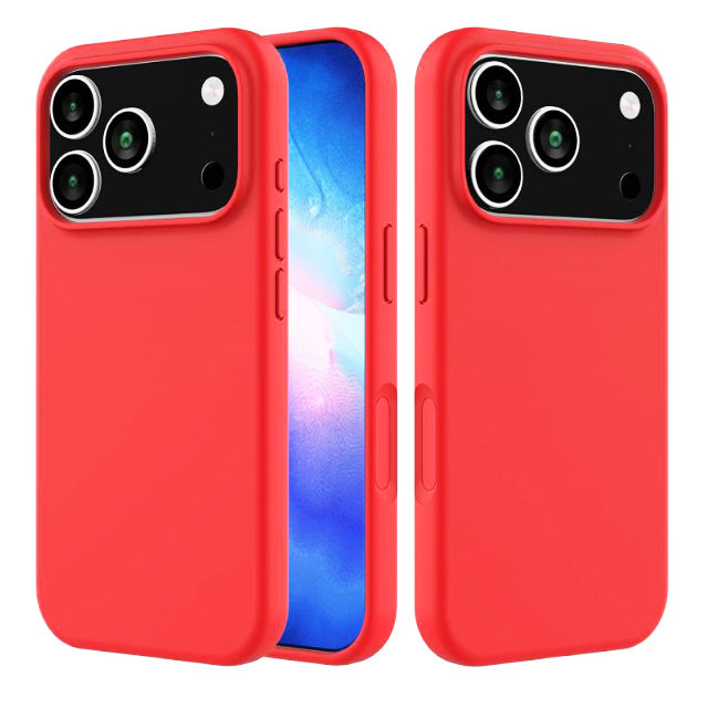 Microfiber Silicone Case for iPhone 17 Pro
