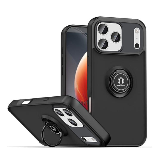 Matte PC TPU Ringstand Case for iPhone 17 Pro