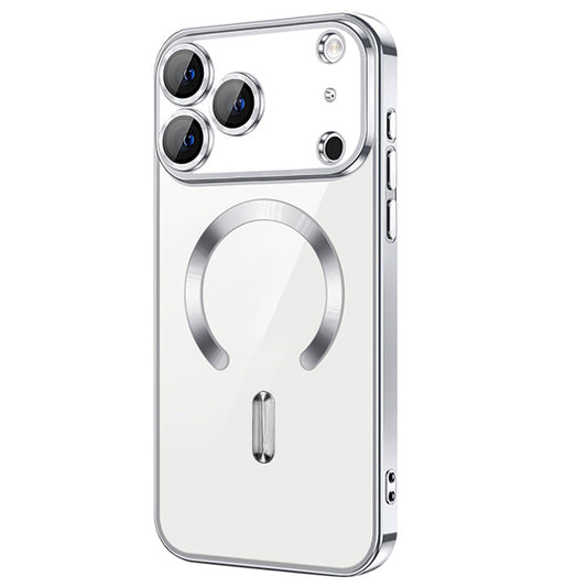 Magnetic Chrome TPU Camera Cover Case for iPhone 17 Pro Max