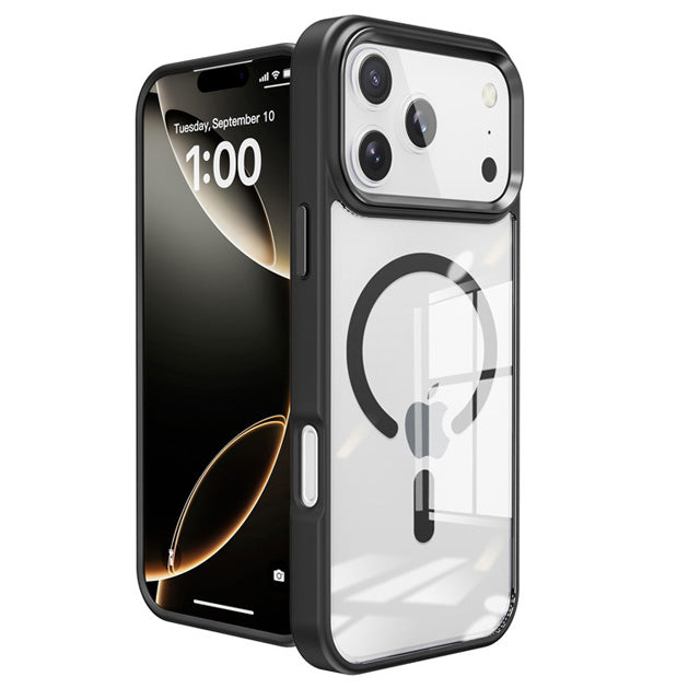 MT Series Clear Magnetic Case for iPhone 17 Pro Max
