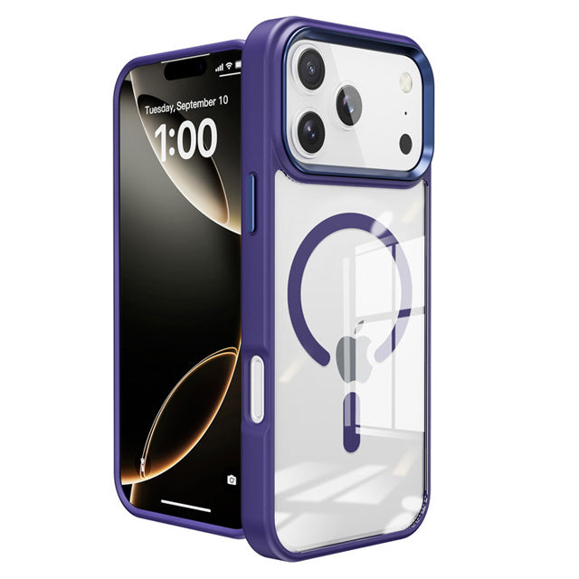 MT Series Clear Magnetic Case for iPhone 17 Pro