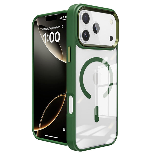 MT Series Clear Magnetic Case for iPhone 17 Pro