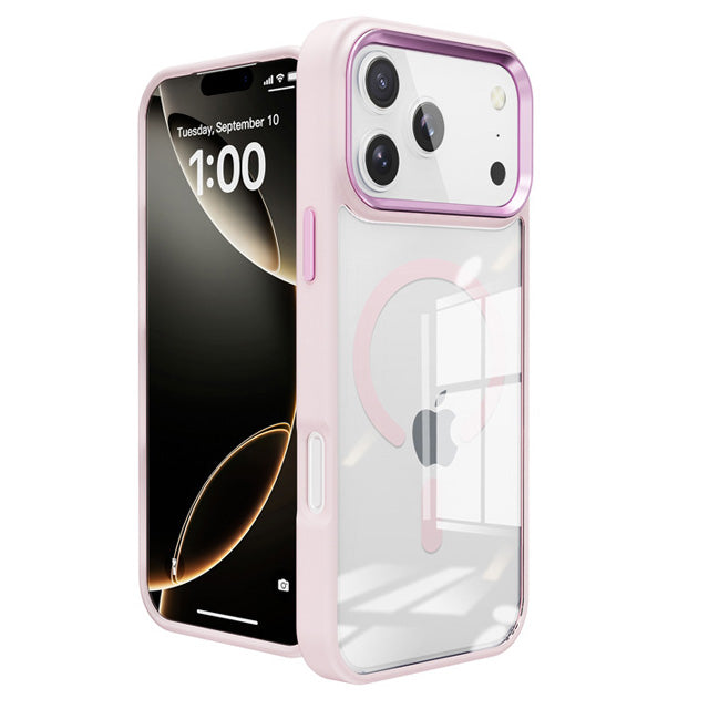 MT Series Clear Magnetic Case for iPhone 17 Pro Max