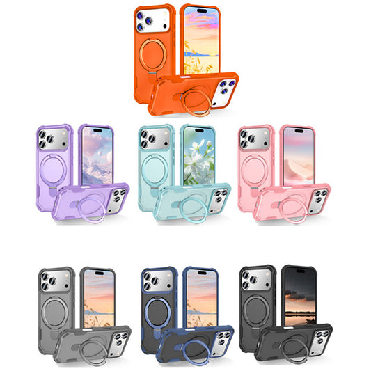 Protective Magnetic Stand Case for iPhone 17 Pro