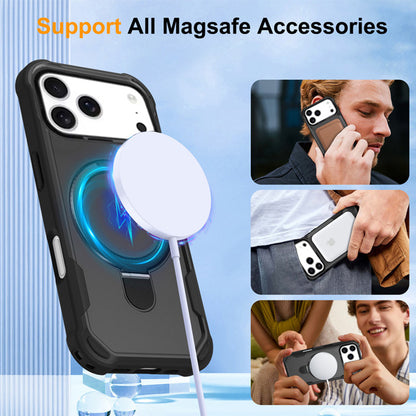 Protective Magnetic Stand Case for iPhone 17 Pro
