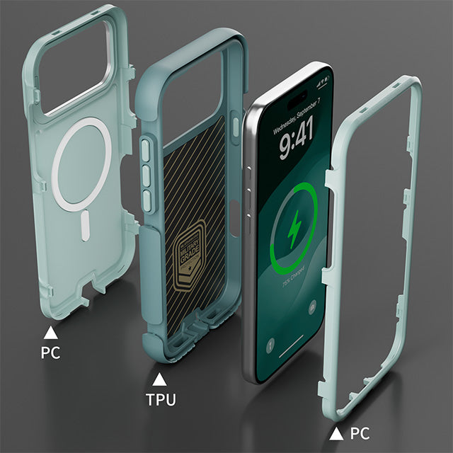 Warrior Hybrid Case for iPhone 17 Pro Max
